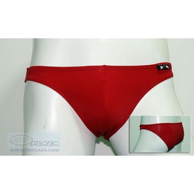 กางเกงในชาย Bikini สีแดง เนื้อผ้า 95% Spandex COTTON 5% เนื้อผ้ายืดใส่สบายจาก :MB-730