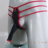    Fantasy Fetish   ด้านหน้าเป็นปลอกสีดำคาดแดง เซ๊กซี่ สุดเฉี่ยว ดุดันเหมือนพญาแรด 