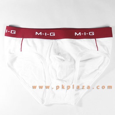 กางเกงในชาย M-I-G เอ็มไอจี รุ่น Half Brief Red จัดรายการขายเป็นแพค แพคละ 2 ตัว รุ่นนี้ขอบเป็นยางยืด MIG :MIG-HB-RED กางเกงในชาย M-I-G เอ็มไอจี รุ่น Half Brief Red จัดรายการขายเป็นแพค แพคละ 2 ตัว รุ่นนี้ขอบเป็นยางยืด MIG :MIG-HB-RED