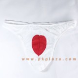    G-String ซีทรู สีขาวผ้านิ่มลื่น ตรงกลางเป็นรูปหัวใจ สุดเซ๊กซี่ ใส่สบาย ด้านหลังเป็นแถบคาดรอบก้น และสายเดี่ยวสไตล์ G String  เนื้อผ้า...