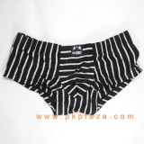  บ๊อกเซอร์ Boxer เนื้อนุ่ม ผ้ายืดหยุ่นตามสัดส่วนของคุณ สีดำคาดเทา เรียบ เก๋ 
 มีไตล์ สุดมาดมั่น จาก M-Body 