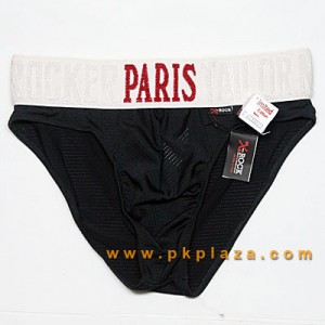 PARIS SPORT Limited Edition พื้นสีดำ มีรูระบายเล็ก ทั้งตัว ขอบยางถักทอพิเศษแบบ Paris :PARIS-BK