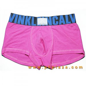 Calvin Klein (CK) บ็อกเซอร์ Boxer สีชมพู เนื้อผ้า 90% Nylon 10%Elastane สวมใส่สบายจาก :PK070