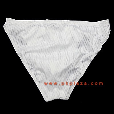 กางเกงในชาย X-Rock สีขาว มีแถบข้างสีดำ ﻿รูระบายเล็ก 360 องศารอบตัวผ้าสเปนเดกซ์ใส่สบาย :A121