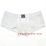  Boxer ผ้าแก้วสีขาว ซีทรูทั้งตัว 
 กิ๊บเก๋ เซ๊กซี่ มีสไตล์ 
 เนื้อนิ่มยืดใส่สบาย ดูดีมีสไตล์ จาก M-Body ครับ รุ่นนี้ปรับราคาลง...