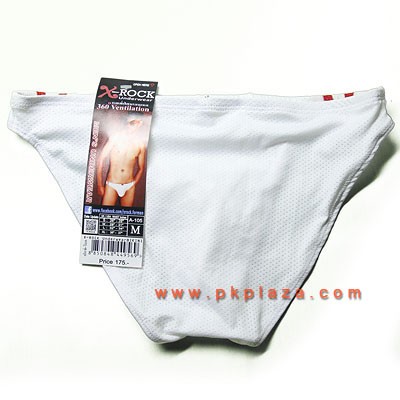 กางเกงในชาย X-Rock สีขาว :A105