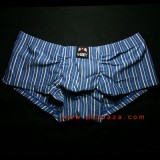  Boxer ลาย สีฟ้าสลับขาวแนวตั้ง 
 กิ๊บเก๋ เซ๊กซี่ มีสไตล์ ผ้าเนื้อนิ่มยืดใส่สบาย ดูดีมีสไตล์ จาก M-Body ครับ 
 รุ่นนี้ปรับราคาลง...