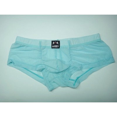 Boxer ซีทรู สีฟ้าอมเขียว สุดเร้าใจ มีรูระบายรอบด้าน ผ้านิ่มใสสบาย อีกหนึ่งความ Sexy :MB-906 Boxer ซีทรู สีฟ้าอมเขียว สุดเร้าใจ มีรูระบายรอบด้าน ผ้านิ่มใสสบาย อีกหนึ่งความ Sexy :MB-906