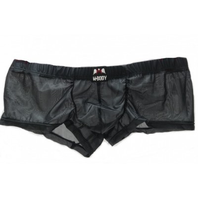 Boxer ซีทรู สีดำ ผ้ามัน สุดเร้าใจ ผ้านิ่มใสสบาย อีกหนึ่งความ Sexy แบบลงตัว จาก M-Bodyรุ่นนี้ปรับราคาลง :MB-907 Boxer ซีทรู สีดำ ผ้ามัน สุดเร้าใจ ผ้านิ่มใสสบาย อีกหนึ่งความ Sexy แบบลงตัว จาก M-Bodyรุ่นนี้ปรับราคาลง :MB-907
