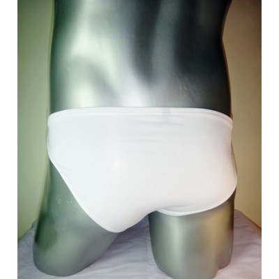 กางเกงในชาย X-Rock สีขาวล้วน รุ่น Bikini Slim ผ้านิ่ม ใส่สบาย ผ้า Spandex 100% นิ่มใส่สบาย สไตล์ X-Rock :A201