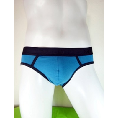 กางเกงในชาย M-I-G เอ็มไอจี Half Brief รุ่น Colourful สีเขียวอมฟ้า-สีหยก1 กล่อง มี 2 ตัว ประกอบด้วยผ้านุ่ม :MIG-HB-GRDP กางเกงในชาย M-I-G เอ็มไอจี Half Brief รุ่น Colourful สีเขียวอมฟ้า-สีหยก1 กล่อง มี 2 ตัว ประกอบด้วยผ้านุ่ม :MIG-HB-GRDP