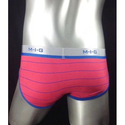 กางเกงในชาย M-I-G เอ็มไอจี รุ่นใหม่ Half Brief Piqueจัดรายการขายเป็นแพค แพคละ 2 ตัว :MIG-HB-PIQUE กางเกงในชาย M-I-G เอ็มไอจี รุ่นใหม่ Half Brief Piqueจัดรายการขายเป็นแพค แพคละ 2 ตัว :MIG-HB-PIQUE