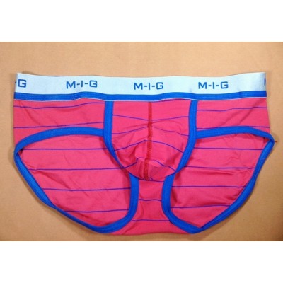 กางเกงในชาย M-I-G เอ็มไอจี รุ่นใหม่ Half Brief Piqueจัดรายการขายเป็นแพค แพคละ 2 ตัว :MIG-HB-PIQUE กางเกงในชาย M-I-G เอ็มไอจี รุ่นใหม่ Half Brief Piqueจัดรายการขายเป็นแพค แพคละ 2 ตัว :MIG-HB-PIQUE