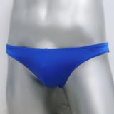  กลับมาอีกครั้ง กางเกงในชาย Bikini สีฟ้า เนื้อผ้า Spandex เนื้อนิ่ม เท่ ที่ไม่มีขอบ สไตล์ M-Body ครับ 