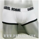  บ๊อกเซอร์ Boxerสีขาว อ่อนหวาน Number. 62 เนื้อผ้า 95% COTTON 5% Spandex  สวมใส่สบายนิ่ม จาก Gabriel Homme 