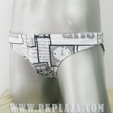  กางเกงว่ายน้ำ ลายเก๋ แบบเทห์ๆ น่ารักอีกแบบ ผ้า Polyester 95% ผสม Spandex 5% สวมใส่สบายนิ่ม จาก Gabriel Homme 