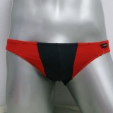  กางเกงในชาย Bikini สีแดง-ดำ สวมใส่แล้วกระชับตัว รัดตัว สบายตัว และดูเซ็กซี่อีกแบบ เนื้อผ้า Spandex 100%...
