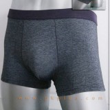    Boxer     สีเทาขอบม่วง ใส่สบาย 