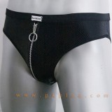    Bikini Kaidini สีดำ ดีไซน์เก๋ มีซิปด้านหน้า ใส่สบา  ย 