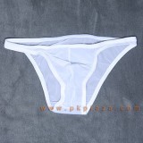  Bikini ซีทรู Sexy สีขาว เนื้อผ้า Spandax ผสม Cotton ขอบเล็ก ผ้านื่มบางเบา กางเกงในสุดเซ็กซี่จาก เอ็ม-บอดี้...