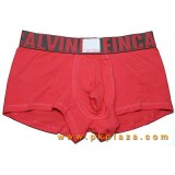   Calvin Klein (CK) บ็อกเซอร์ Boxer สีแดง เนื้อผ้า 90% Nylon ,10%Elastane สวมใส่สบายจาก C  