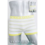  บ็อกเซอร์ Boxer พื้นขาว ลายเหลือง Dolce&Gabbana เก๋ไปอีกแบบ เนื้อผ้า 90% Microfiber 10% Elastane...