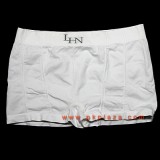  Boxer ชายจาก X-Rock สีขาว รุ่น LIHANA มีตัวอักษร LHN อยู่ด้านหน้าตรงกลาง ผ้านิ่ม ยืดใส่สบาย...
