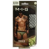  กางเกงในชาย M-I-G เอ็มไอจี รุ่น Halfbrief-Aussie-G จัดรายการขายเป็นแพค แพคละ 2 ตัว รุ่นนี้ขอบเป็นยางยืดแบรนด์ MIG   ในแพคมี 2...